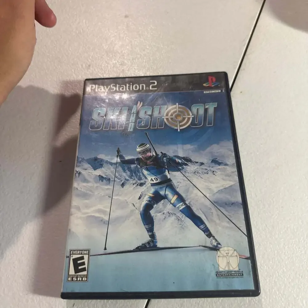 Ski and Shoot - PlayStation 2 PS2 Game Retro Sports
